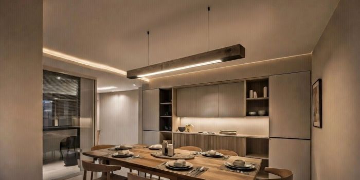 LED світильник лінійний підвісний